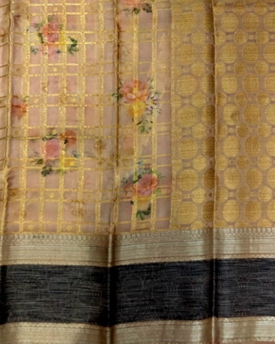 CHANDERI SILK FANCY SAREE